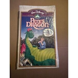 Walt Disney Masterpiece Collection Pete's Dragon VHS Clamshell New & Sealed